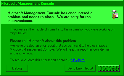 Crashing Enterprise Manager