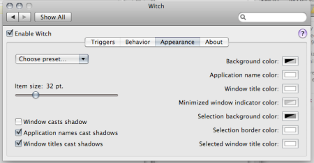 witch pref pane appearance tab